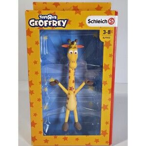 NEW Toys R Us GEOFFREY Giraffe Collectible 6" Schleich Figure